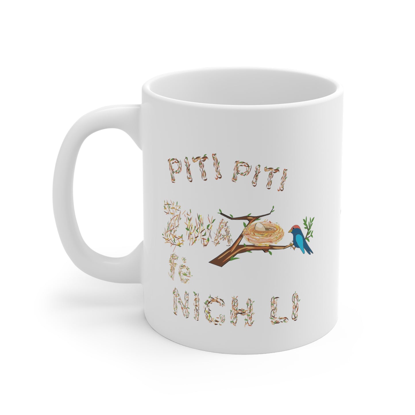 "PITI PITI ZWAZO FÈ NICH LI" > Haiti mug