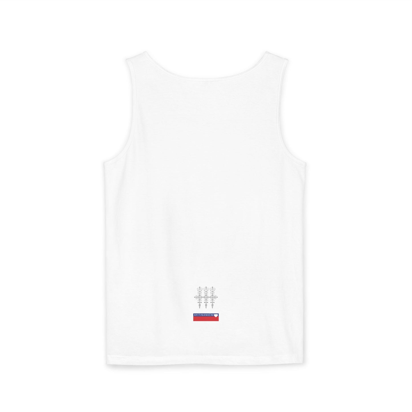 Uni Tank-Top Marassa veve, Black on White