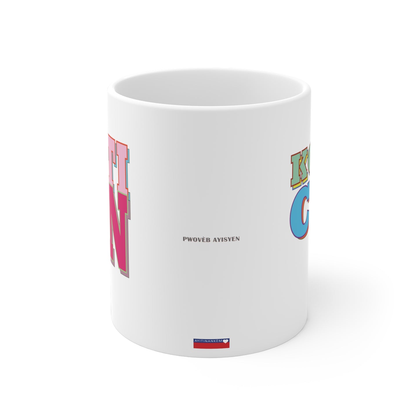 "SANTI BON KOUTE CHÈ" > Haiti mug