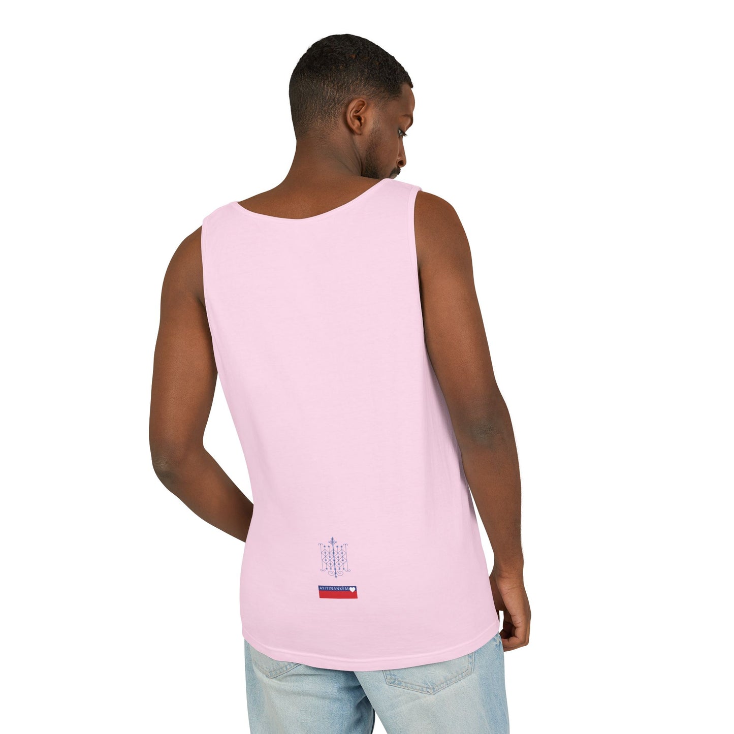 Uni Tank-Top Ogun veve, Blue on Blossom