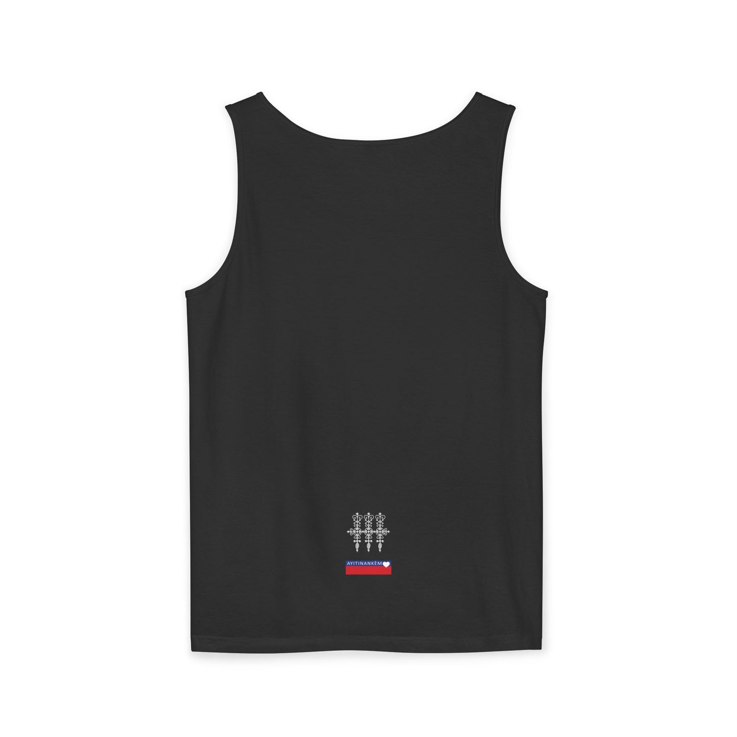 Uni Tank-Top Marassa veve, White on Black