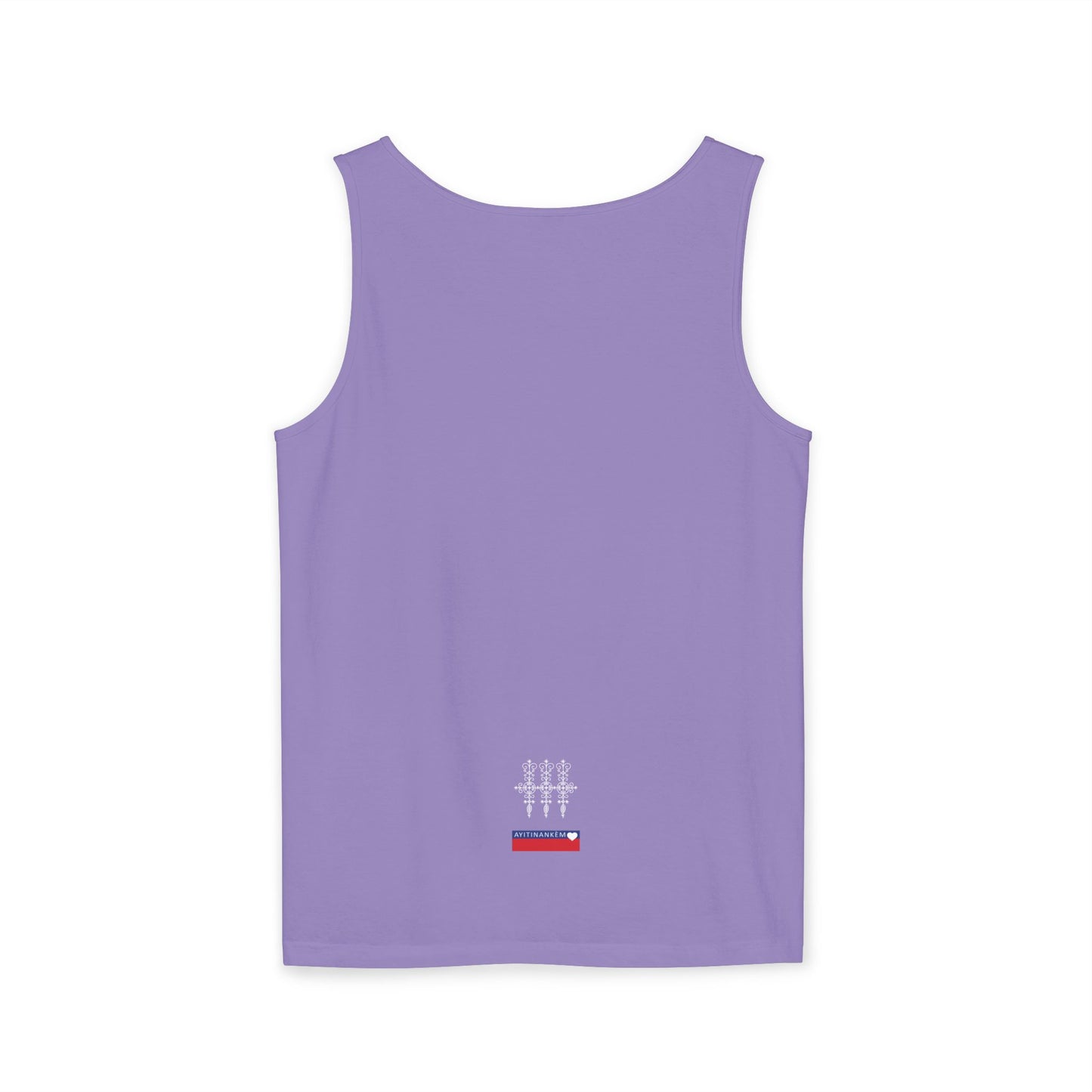 Uni Tank-Top Marassa veve, White on Violet