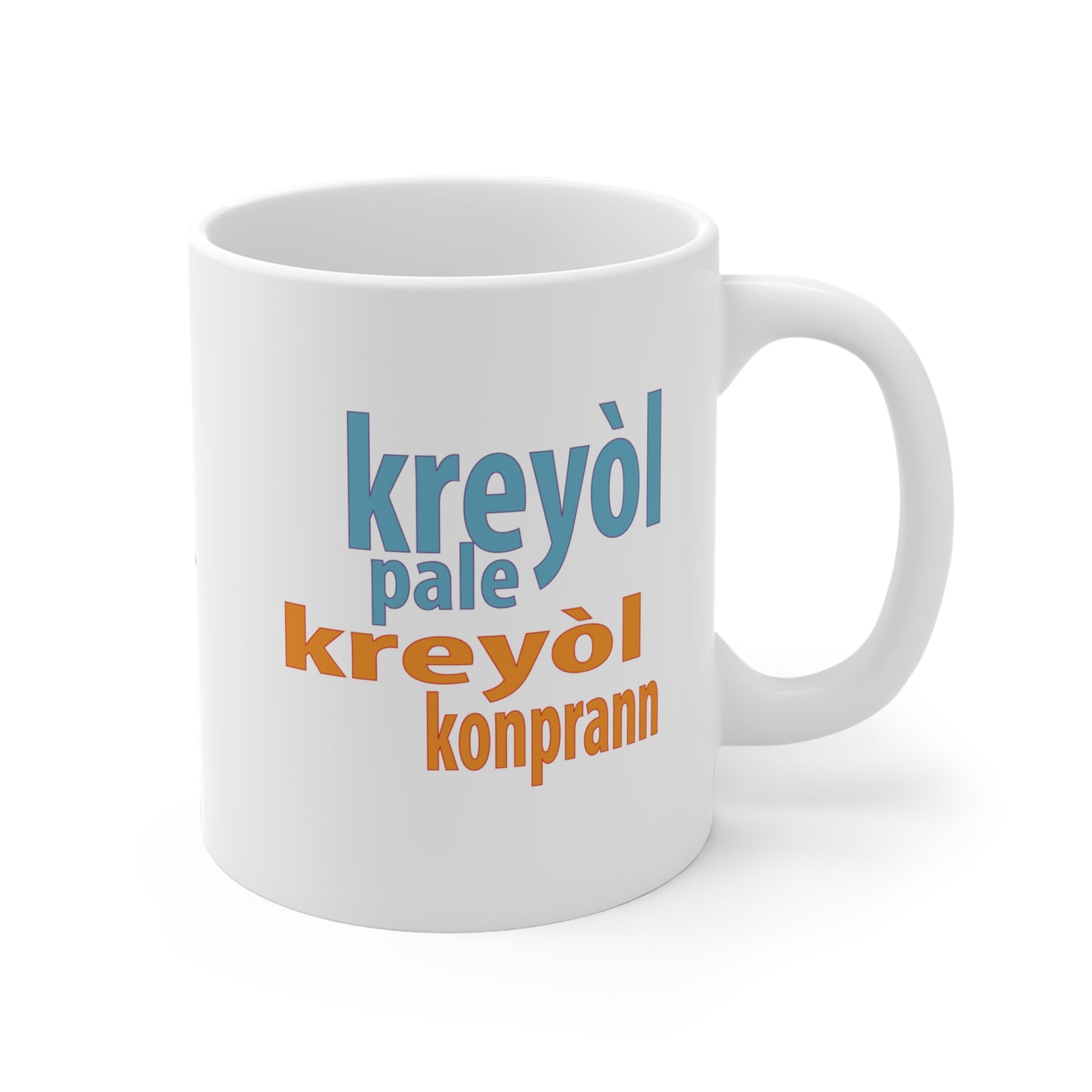 "KREYÒL PALE, KREYÒL KONPRANN" #2 > Haiti mug