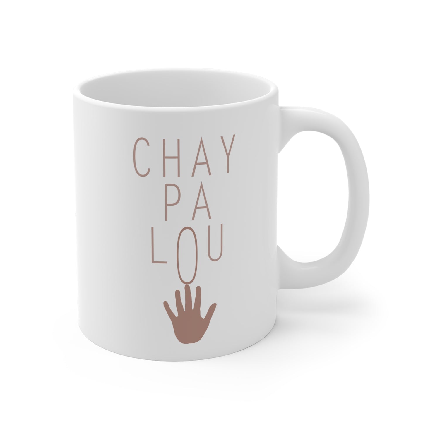 "MEN ANPIL CHAY PA LOU" > Haiti mug