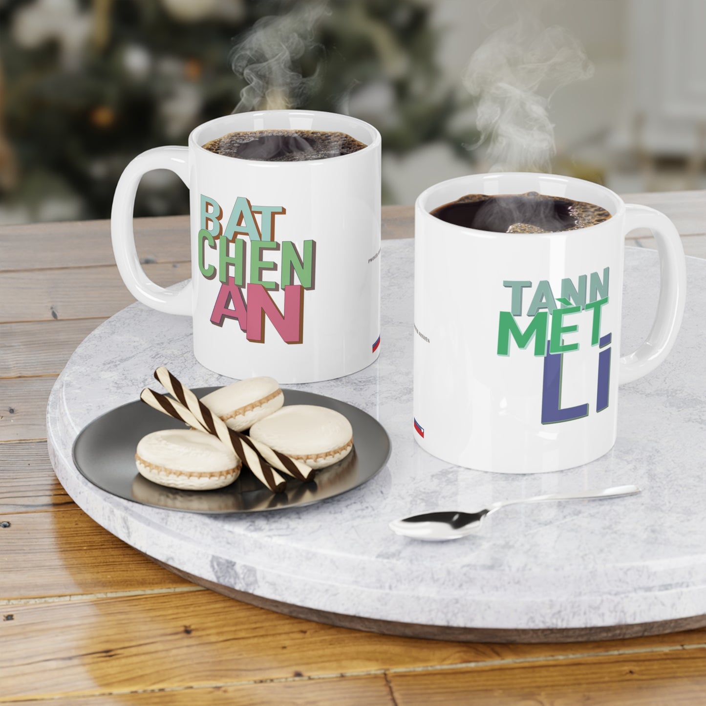 "BAT CHEN AN, TANN MÈT LI" > Haiti mug