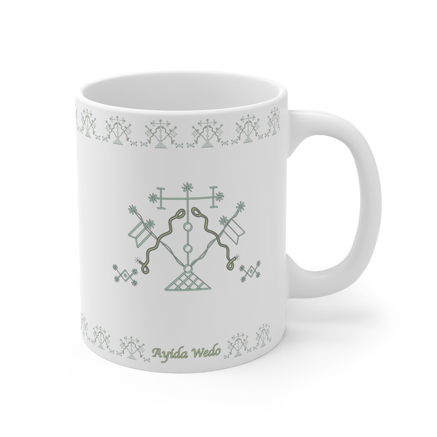 Tasse Ayida-Wedo Veve Haïti (11oz\15oz\20oz)