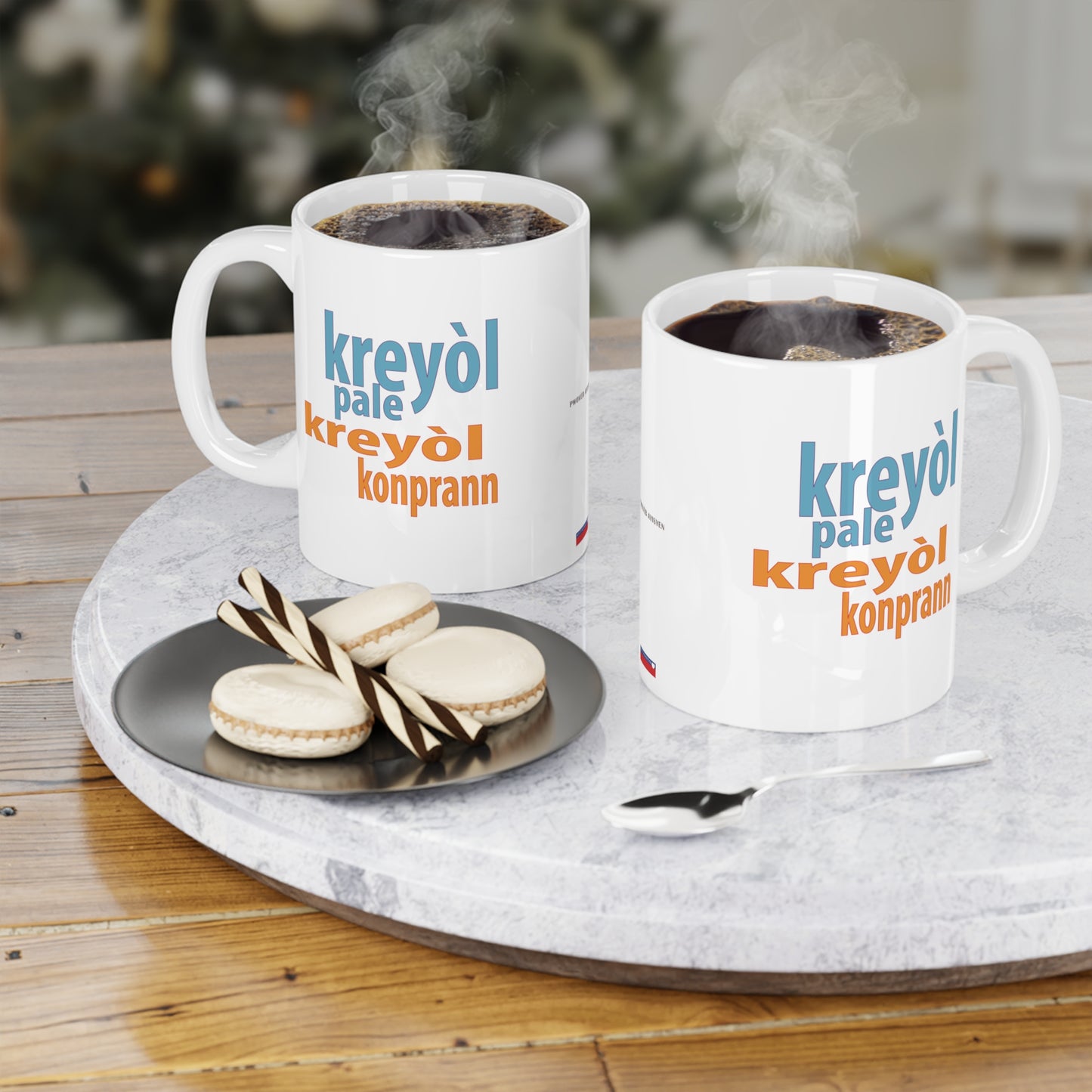 "KREYÒL PALE, KREYÒL KONPRANN" #2 > Haiti mug